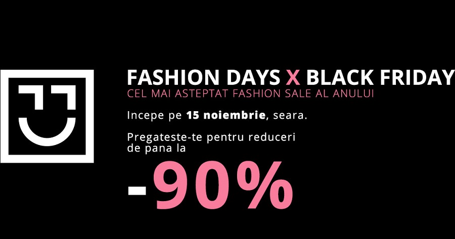 Black Friday 2019 Romania - Fashion Days